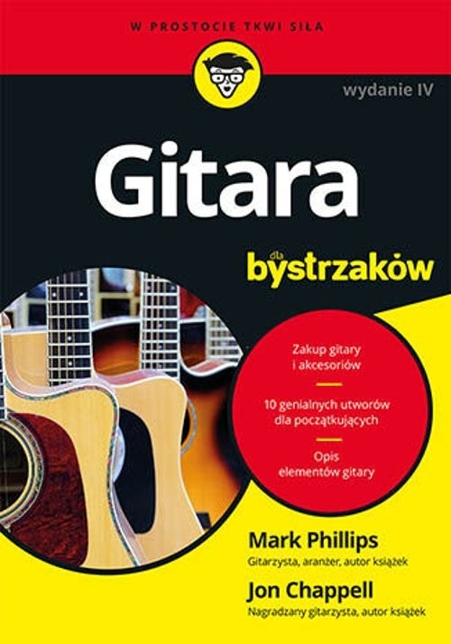 okładka Gitara dla bystrzaków książka | Phillips Mark, Jon Chappell
