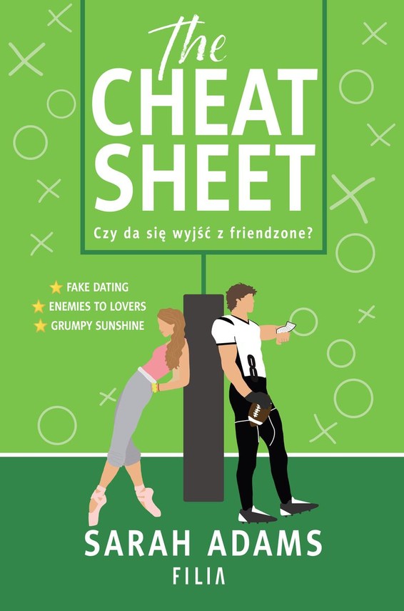 okładka The Cheat Sheet książka | Sarah Adams