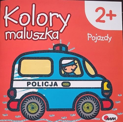 okładka Kolory maluszka Pojazdy książka | Kozera Piotr