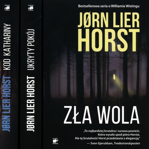okładka Wisting Tomy 11-13 Kryminalne bestsellery Jorna Liera Horsta książka | Jørn Lier Horst