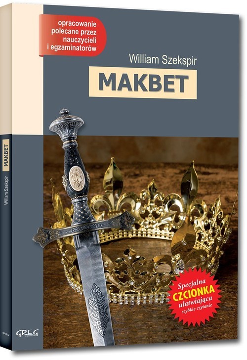 okładka Makbet Wydanie z opracowaniem książka | William Shakespeare