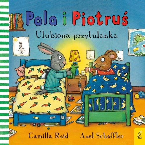 okładka Pola i Piotruś Ulubiona przytulanka książka | Camilla Reid