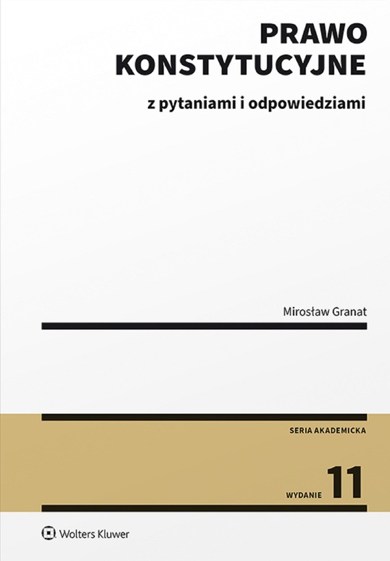 okładka Prawo konstytucyjne z pytaniami i odpowiedziami (pdf) ebook | pdf | Mirosław Granat