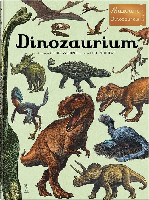 okładka Dinozaurium książka | Murray Lily