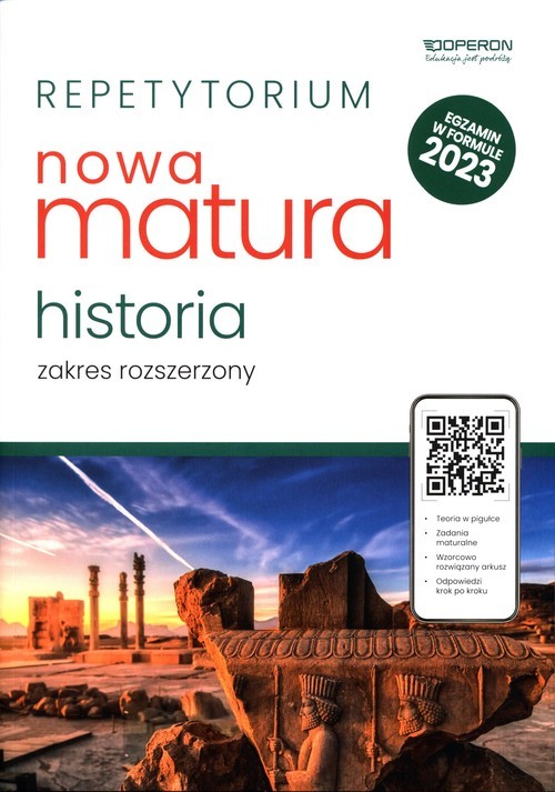 okładka Repetytorium Nowa Matura 2023 Historia Zakres rozszerzony Liceum Technikum książka | Beata Kubicka