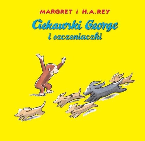 okładka Ciekawski George i szczeniaczki / Modo książka | Margret iH.A.Rey
