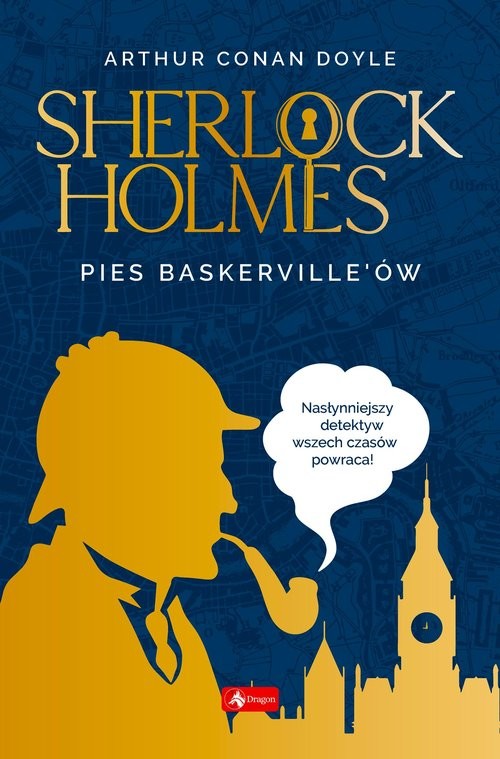 okładka Sherlock Holmes Pies Baskerville'ów książka | Arthur Conan Doyle