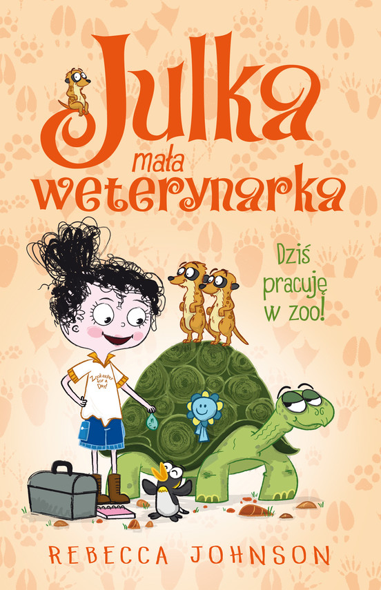 okładka Julka – mała weterynarka. Tom 6. Dziś pracuję w zoo! ebook | epub, mobi | Rebecca Johnson