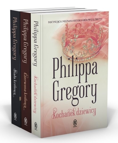 okładka Pakiet: Biała królowa / Czerwona królowa / Kochanek dziewicy książka | Philippa Gregory