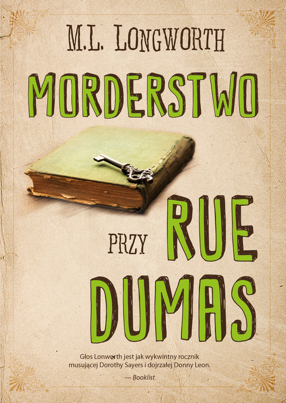 okładka Morderstwo przy rue Dumas ebook | epub, mobi | M. L. Longworth