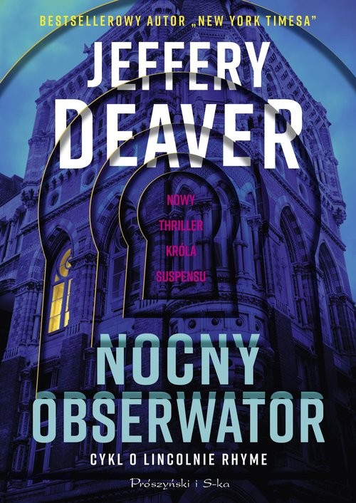 okładka Nocny obserwator książka | Jeffery Daever