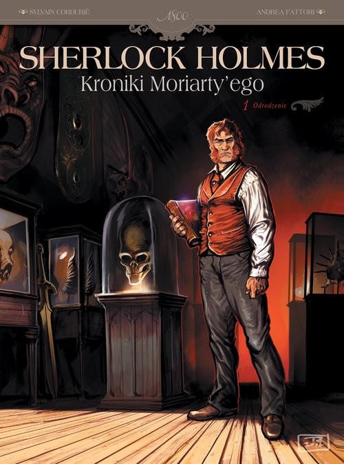 okładka Sherlock Holmes Kroniki Moriarty'ego Odrodzenie Tom 1 książka