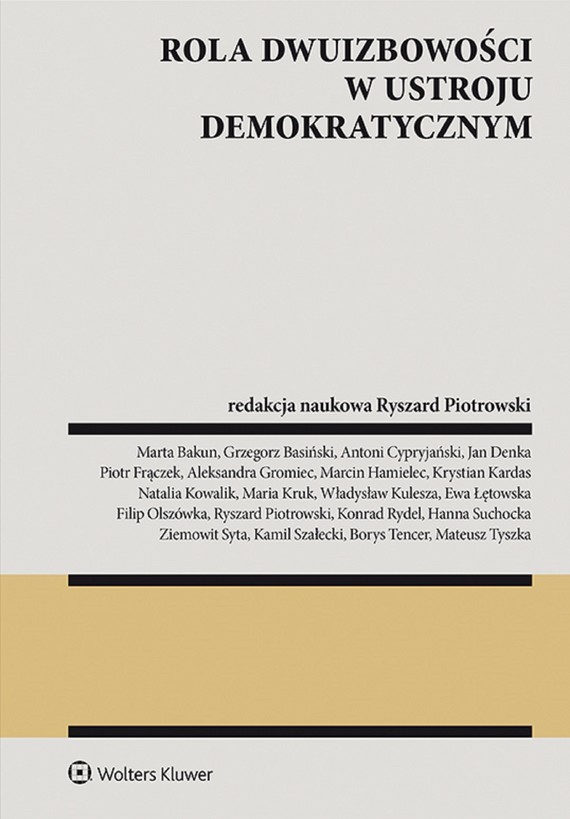 Rola dwuizbowości w ustroju demokratycznym (pdf)