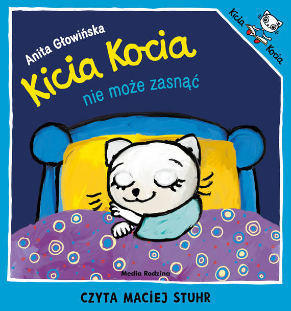 okładka Kicia Kocia nie może zasnąć audiobook | MP3 | Anita Głowińska
