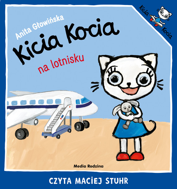 okładka Kicia Kocia na lotnisku audiobook | MP3 | Anita Głowińska