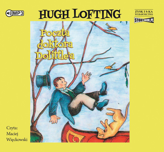 okładka Poczta Doktora Dolittle'a audiobook | MP3 | Hugh Lofting