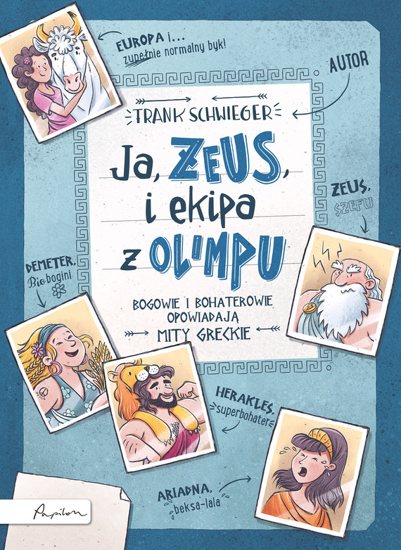 okładka Ja, ZEUS, i ekipa z Olimpu ebook | epub, mobi | Schwieger Frank