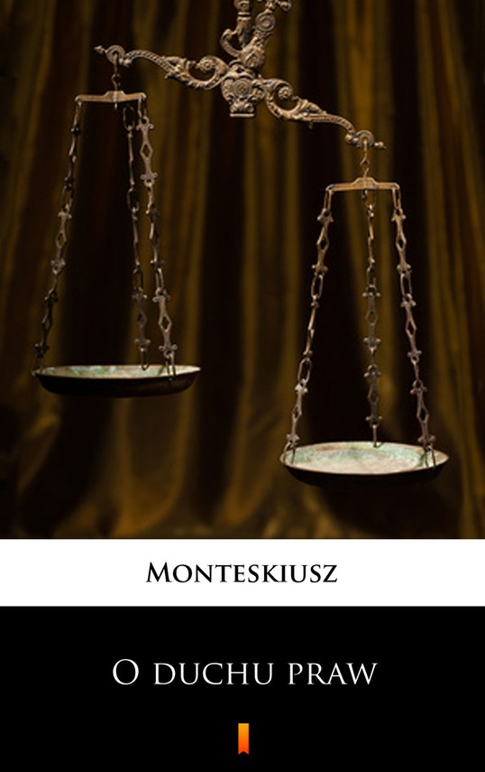okładka O duchu praw ebook | epub, mobi | Monteskiusz