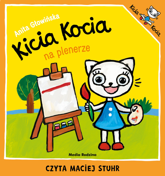 okładka Kicia Kocia na plenerze audiobook | MP3 | Anita Głowińska