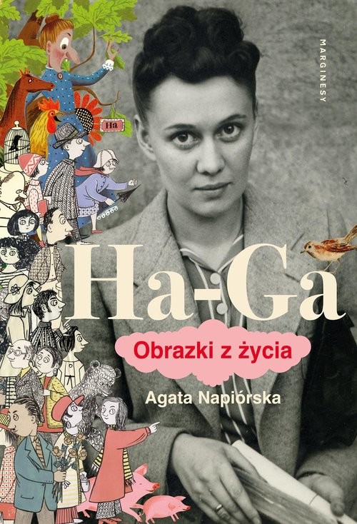 okładka Ha-Ga Obrazki z życia książka | Agata Napiórska