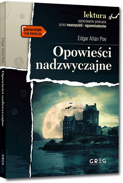 okładka Opowieści nadzwyczajne książka | Edgar Allan Poe