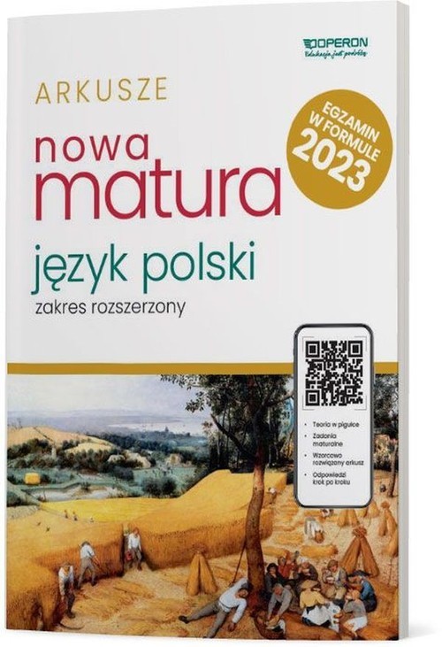Nowa Matura 2023 Język polski Arkusze maturalne Zakres rozszerzony Szkoła ponadpodstawowa