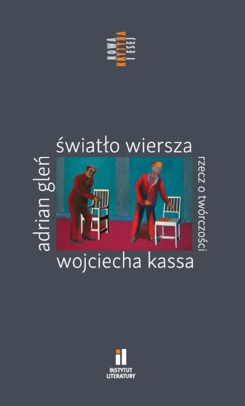 okładka Światło wiersza Rzecz o twórczości Wojciecha Kassa książka | Adrian Gleń