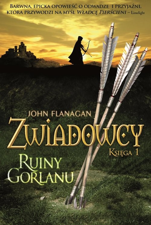 okładka Ruiny Gorlanu Zwiadowcy Tom 1 książka | John Flanagan