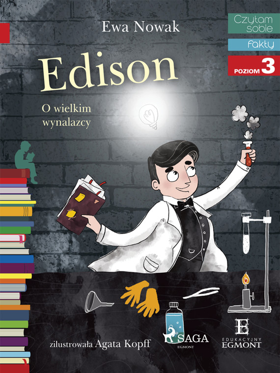 okładka Edison - O wielkim wynalazcy ebook | epub, mobi | Ewa Nowak