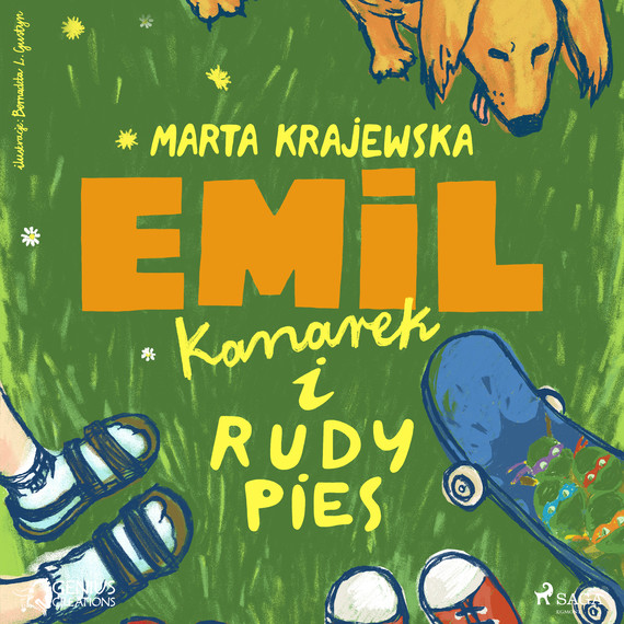 okładka Emil, kanarek i rudy pies audiobook | MP3 | Marta Krajewska