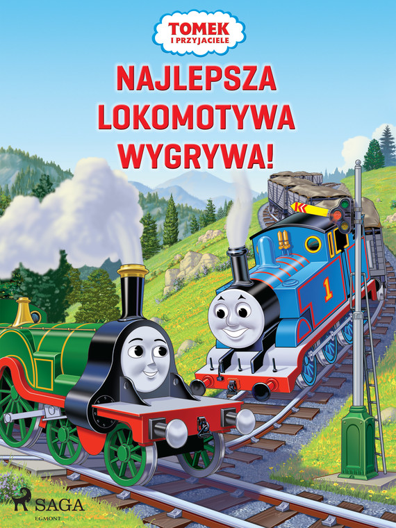 okładka Tomek i przyjaciele - Najlepsza lokomotywa wygrywa! ebook | epub, mobi | Mattel