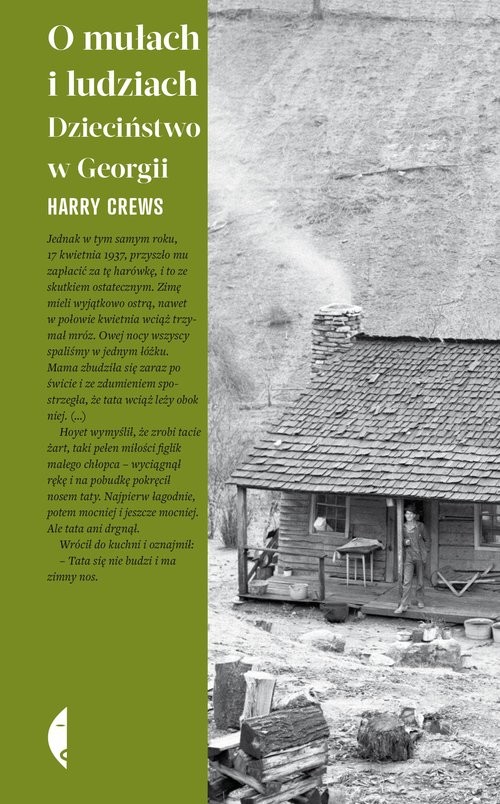okładka O mułach i ludziach Dzieciństwo w Georgii książka | Harry Crews