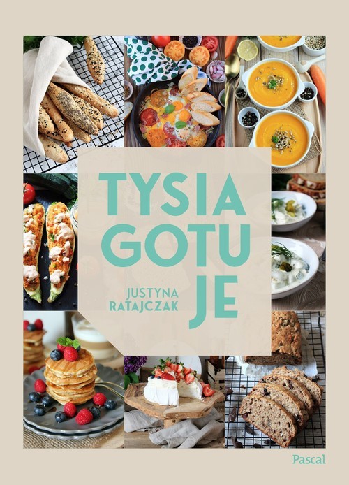 okładka Tysia gotuje książka | Justyna Ratajczak