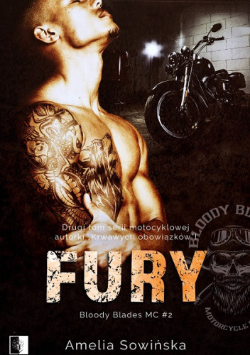 okładka Fury książka | Amelia Sowińska