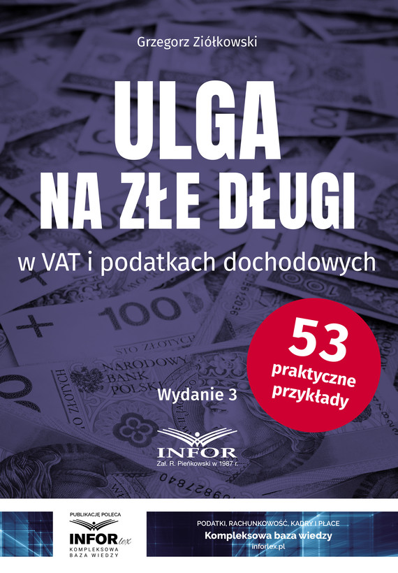 okładka Ulga na złe podatki w VAT i podatkach dochodowych ebook | pdf | Grzegorz Ziółkowski
