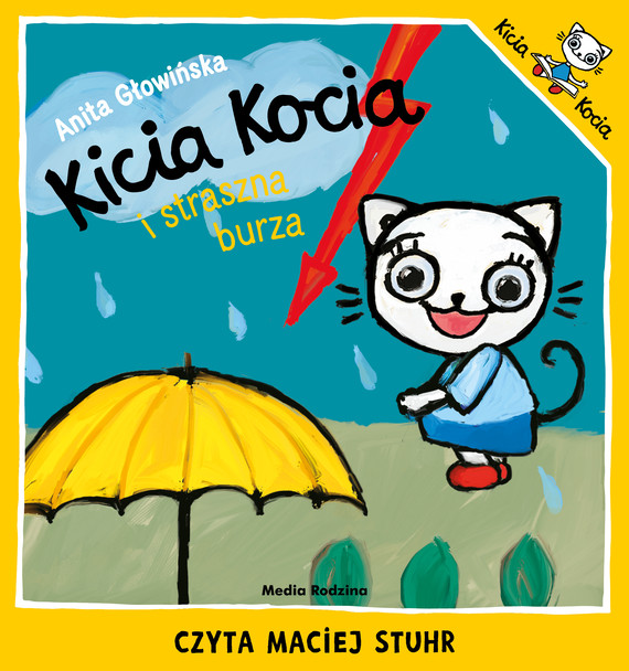 okładka Kicia Kocia i straszna burza audiobook | MP3 | Anita Głowińska