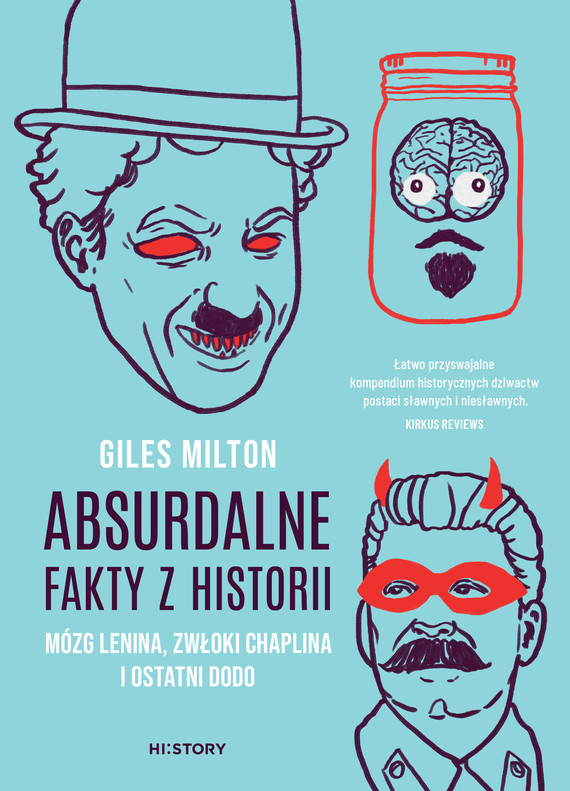 okładka Absurdalne fakty z historii. Mózg Lenina, zwłoki Chaplina i ostatni dodo ebook | epub, mobi | Giles Milton