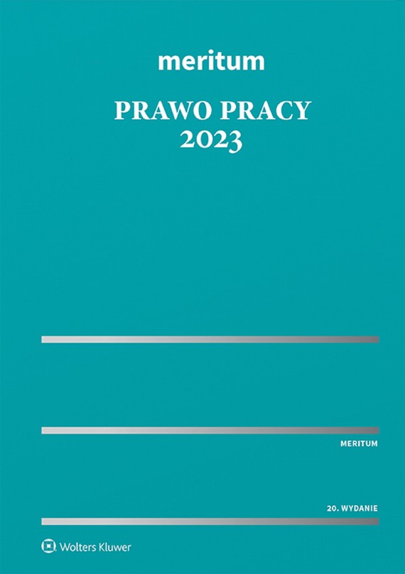 okładka Meritum Prawo pracy 2023 (pdf) ebook | pdf | Redakcja naukowa: Kazimierz Jaśkowski