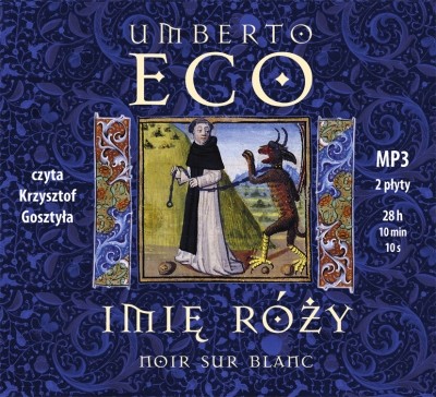 okładka Imię róży - audiobook audiobook | MP3 | Umberto Eco