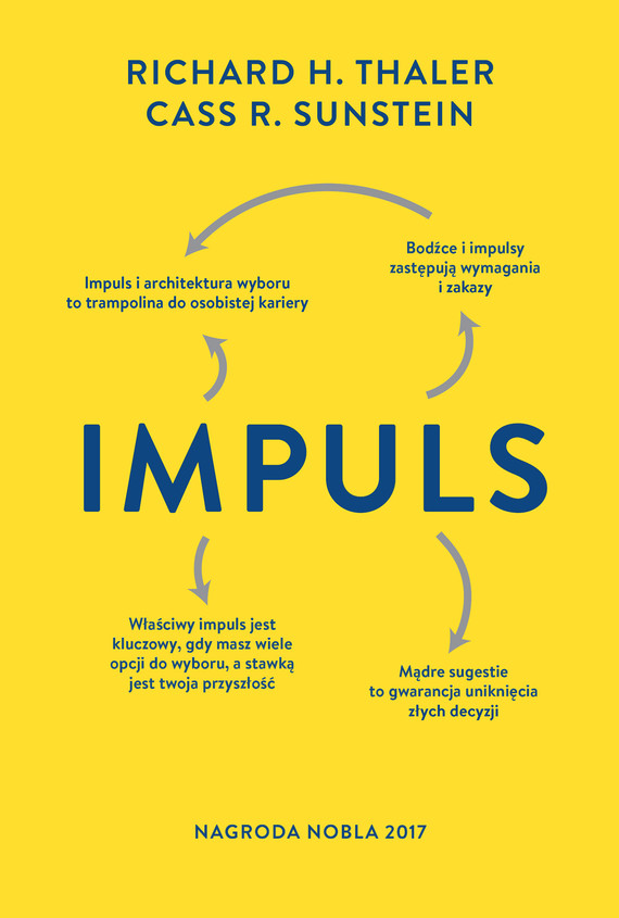 okładka Impuls. Wydanie finalne ebook | epub, mobi | Cass R. Sunstein, Richard H. Thaler