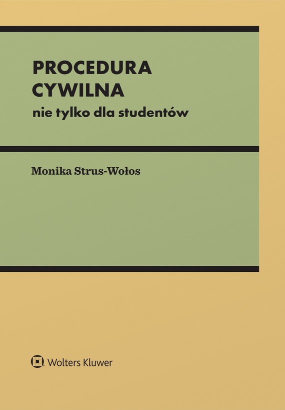okładka Procedura cywilna. Nie tylko dla studentów (pdf) ebook | pdf | Monika Strus-Wołos