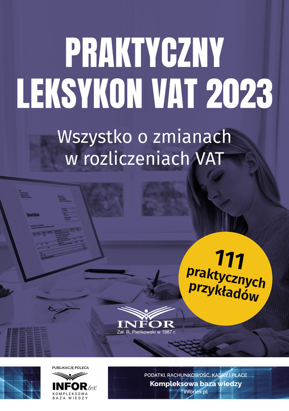 okładka Praktyczny leksykon VAT 2023 ebook | pdf | Praca zbiorowa