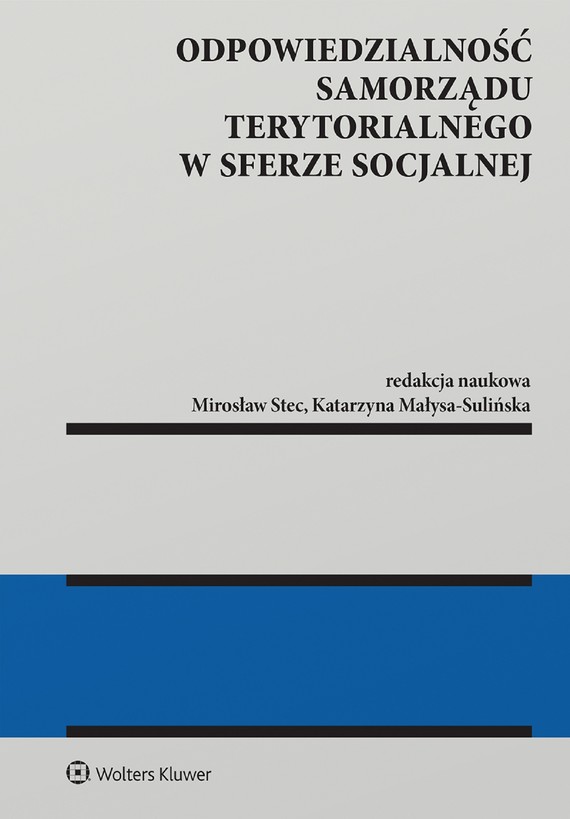 Odpowiedzialność samorządu terytorialnego w sferze socjalnej (pdf)