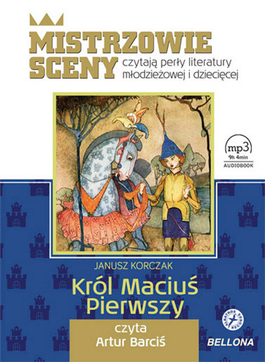 okładka Król Maciuś Pierwszy, książka audio audiobook | MP3 | Janusz Korczak