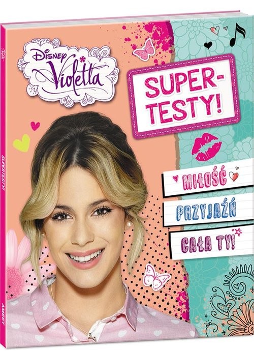 okładka Violetta Supertesty! książka