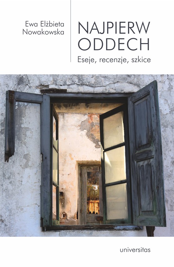 okładka Najpierw oddech. Eseje, recenzje, szkice ebook | epub, mobi, pdf | Ewa Elżbieta Nowakowska