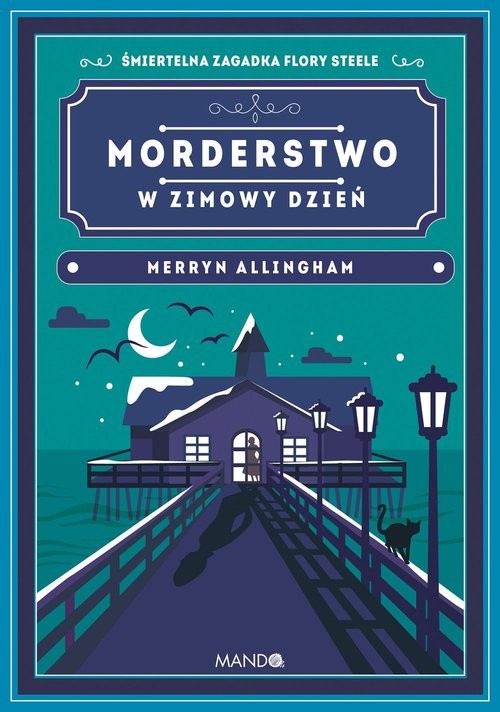 okładka Morderstwo w zimowy dzień książka | Merryn Allingham
