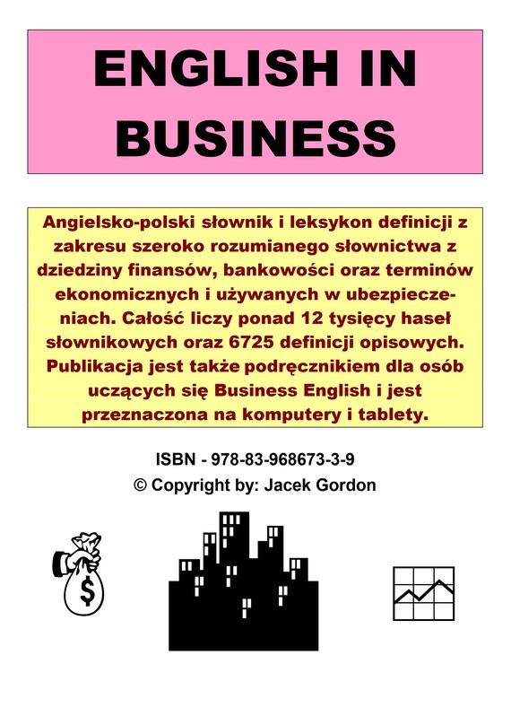 okładka English in Business ebook | pdf | Jacek Gordon