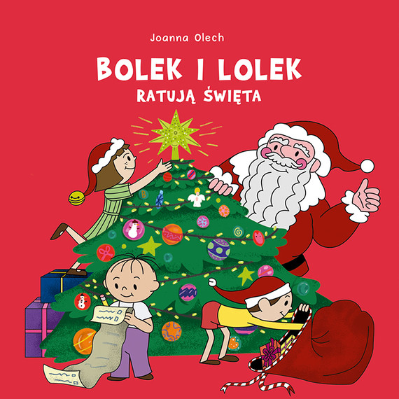 okładka Bolek i Lolek ratują święta książka | Joanna Olech