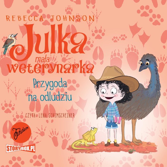 okładka Julka – mała weterynarka. Tom 9. Przygoda na odludziu audiobook | MP3 | Rebecca Johnson
